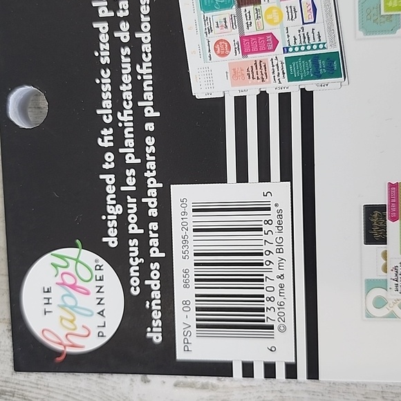 The Happy Planner Quotes 30 sticker sheets 427 stickers fits Classic Planner NEW - Picture 7 of 7